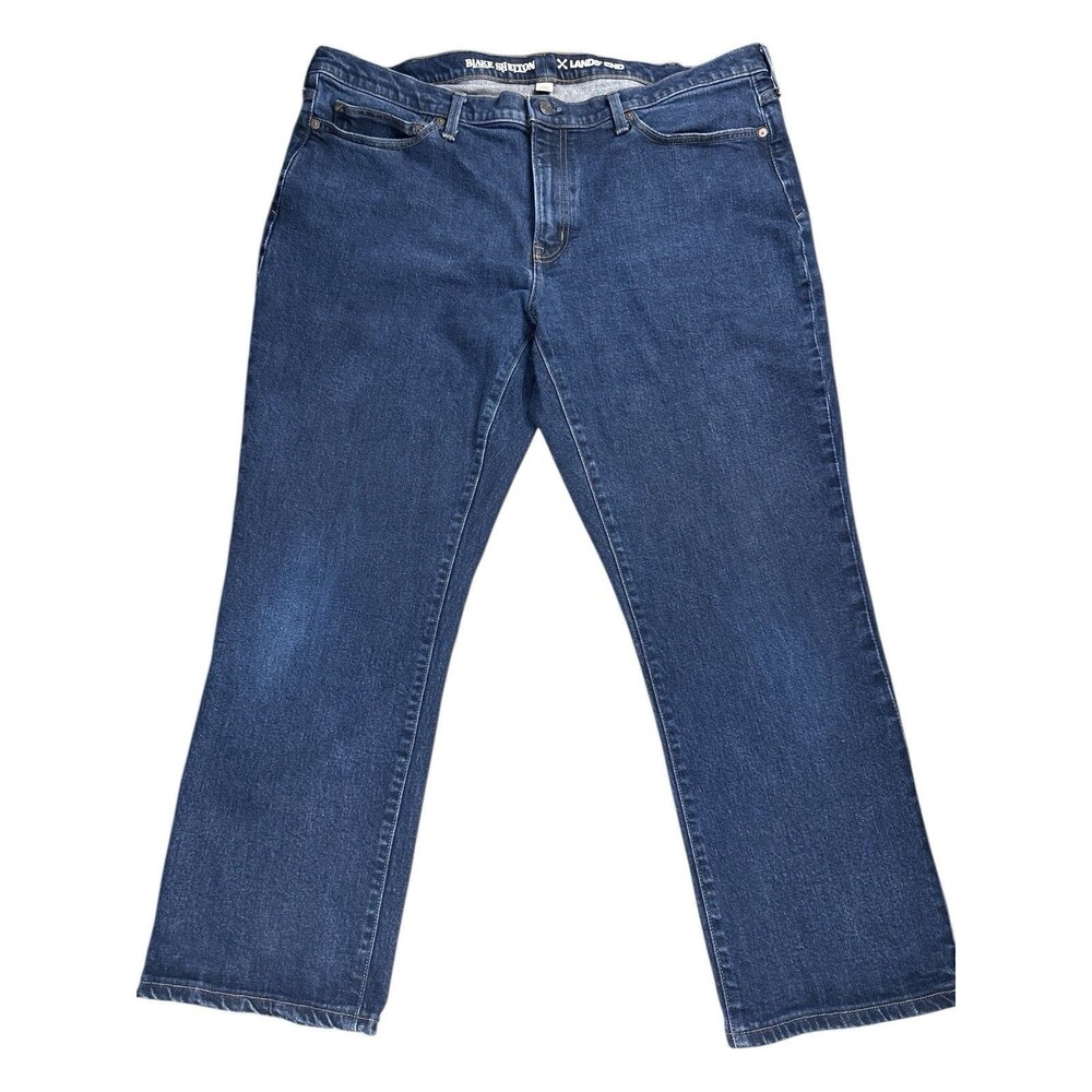 Blake Shelton X Lands’ End On Stage‎ Men’s Jeans Stretch Denim Classic Size 46